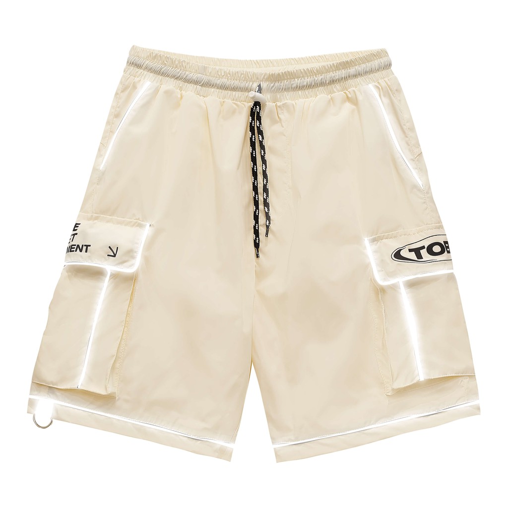 Quần short phản quang unisex chính hãng local brand TOBI - 100% Polyester | BigBuy360 - bigbuy360.vn