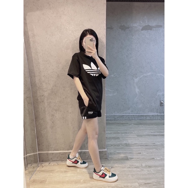 Áo adidas Nam nữ 2020 80’s Aerobic Trefoil Tee Unisex Made in Cambodia full tag code