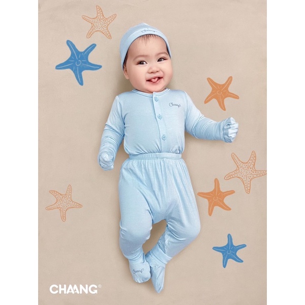 CHAANG - BỘ SƠ SINH CHAANG CÀI THẲNG / CÀI CHÉO, Suzy baby