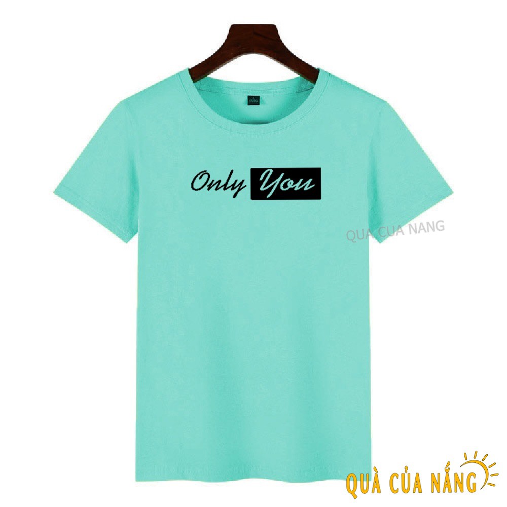 Áo Thun Nữ Tay Ngắn Only You Dễ Thương AT-037 Dễ Phối Trang Phục | BigBuy360 - bigbuy360.vn