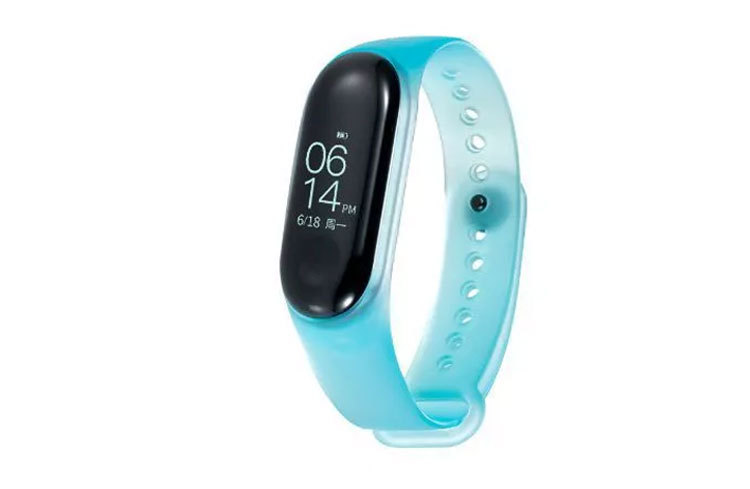 Dây Đeo Thay Thế Chất Liệu Silicon Thiết Kế Nhiều Lỗ Thời Trang Cho Xiaomi Mi Band 4