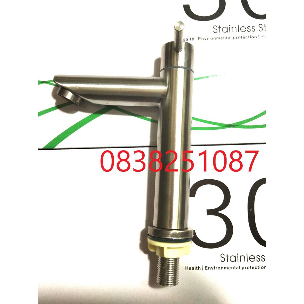Vòi lavabo lạnh cao cap inox 304 LV6007