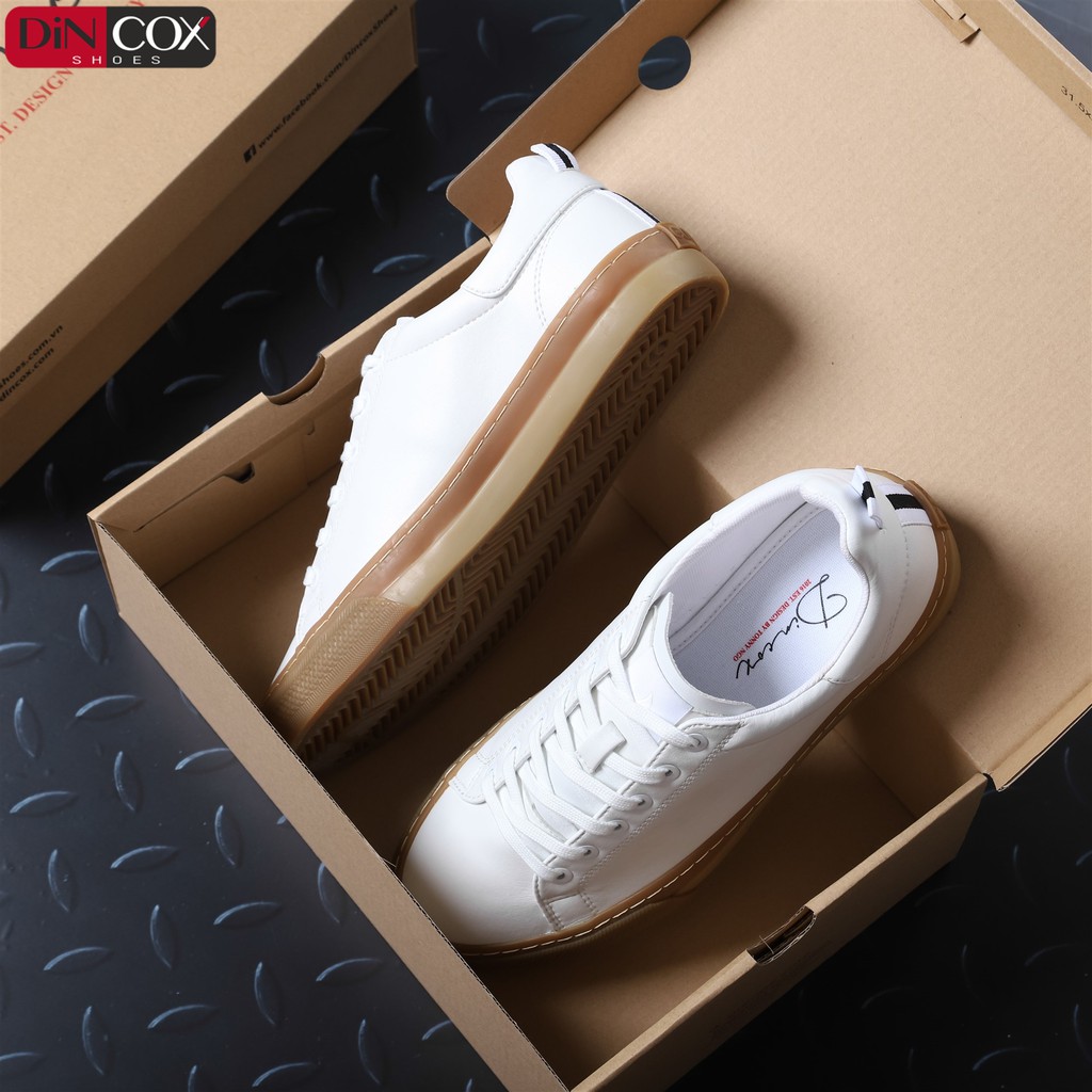 COX Giày Sneaker Dincox D10 White CHÍNH HÃNG