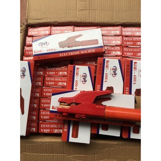Kìm Hàn Cán Gỗ KOBE-600A chuyên dùng cho máy hàn que, Kìm hàn siêu bền hàng chất lượng