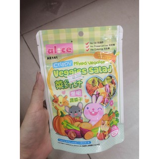 Rau củ sấy khô hãng Alice