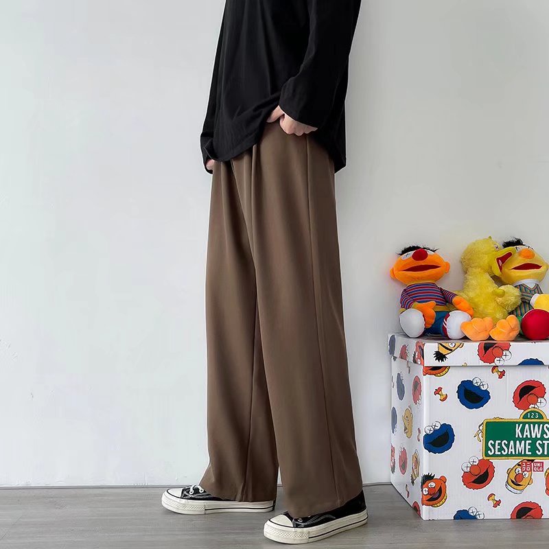 Quần Dài Nam Nữ Ống Đứng Màu Trơn g quần ống suông Thời Tran quần jogger nam màu đặc quần thể thao nam dài