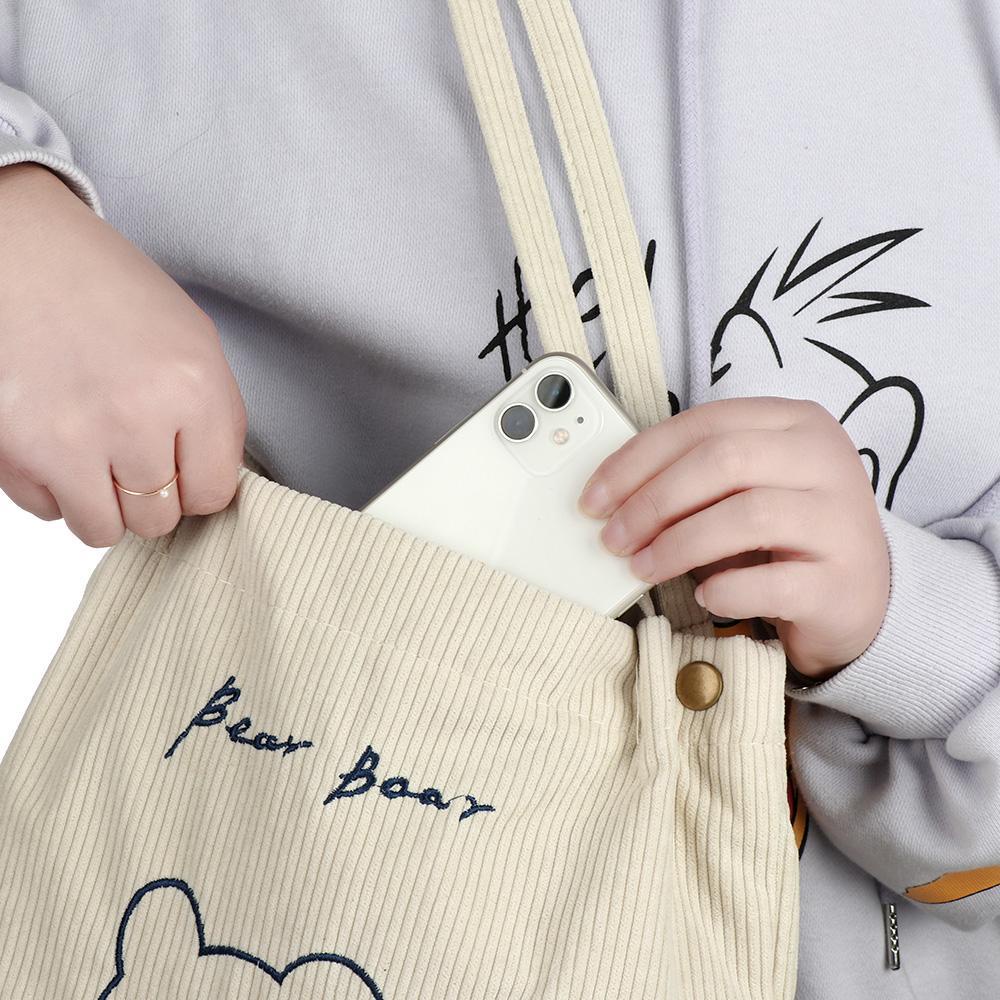 Túi Tote Đeo Vai Sức Chứa Lớn Thời Trang Đi Học / Mua Sắm