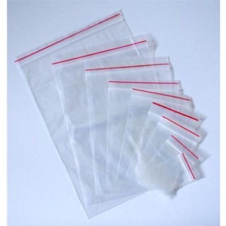 Túi nilon zip chỉ đỏ tiện dụng