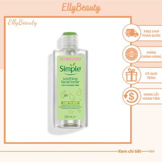 Nước hoa hồng Simple Smooth Facial 200ml