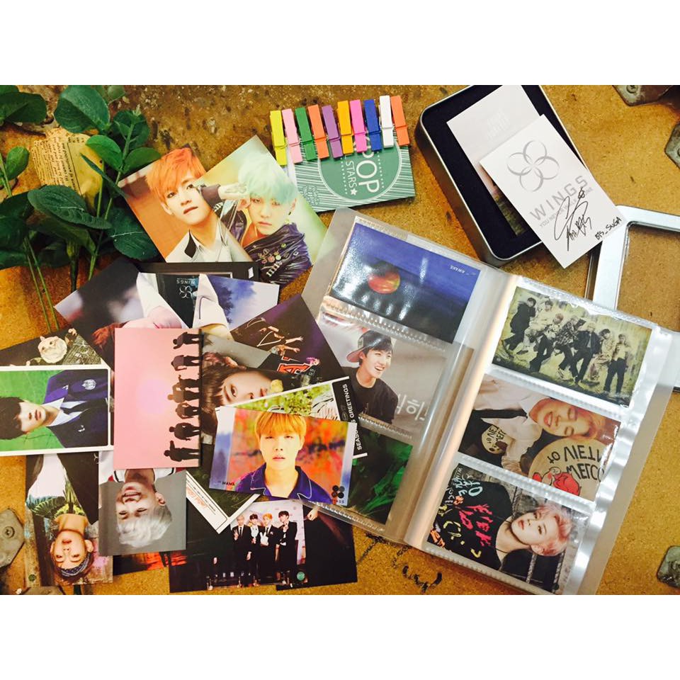 Album ảnh 5.5x9 - Sổ đựng card 5.5x9cm 120 plus