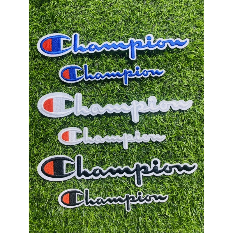 Logo ủi, Sticker ủi áo Champion, Nike, Metallica,...