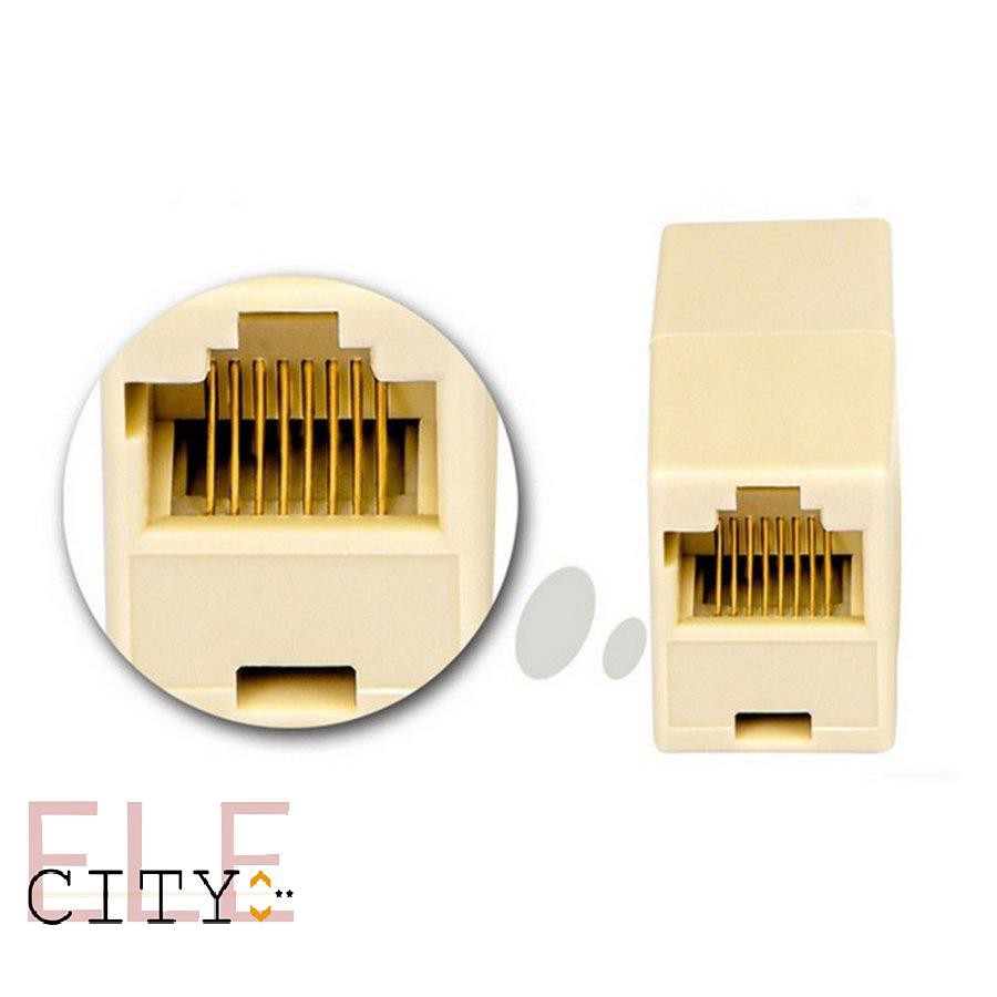 107ele Rj45 Network Cable Joiner Coupler