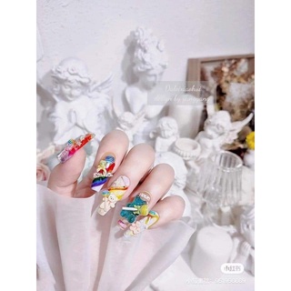 charm kẹo mút trang trí móng tay