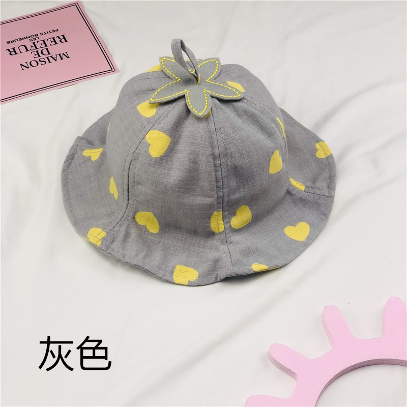 (Hàng Có Sẵn) Mũ Bucket Che Nắng Dễ Phối Đồ Thời Trang Xuân Hè Cho Bé Trai/Bé Gái