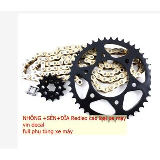 Nhông sên dĩa (Redleo) Phân loại xe phía dưới - Vindecal BD