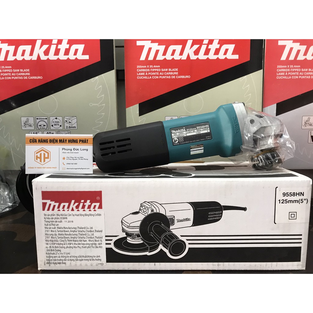 Máy mài 125mm Makita 9558HN