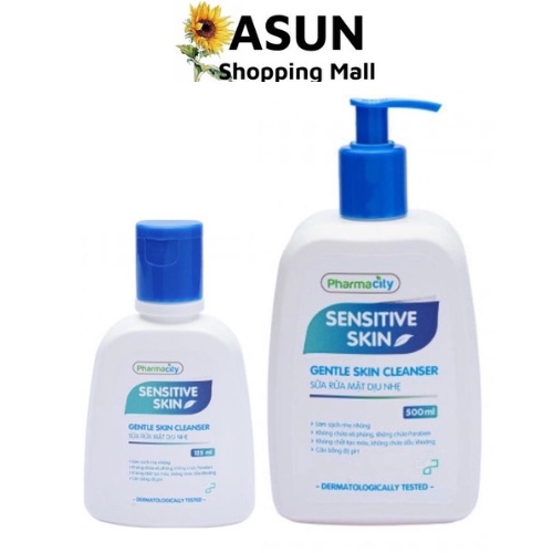Sữa Rửa Mặt Pharmacity Dịu Nhẹ, Không Tạo Bọt, An Toàn Với Da