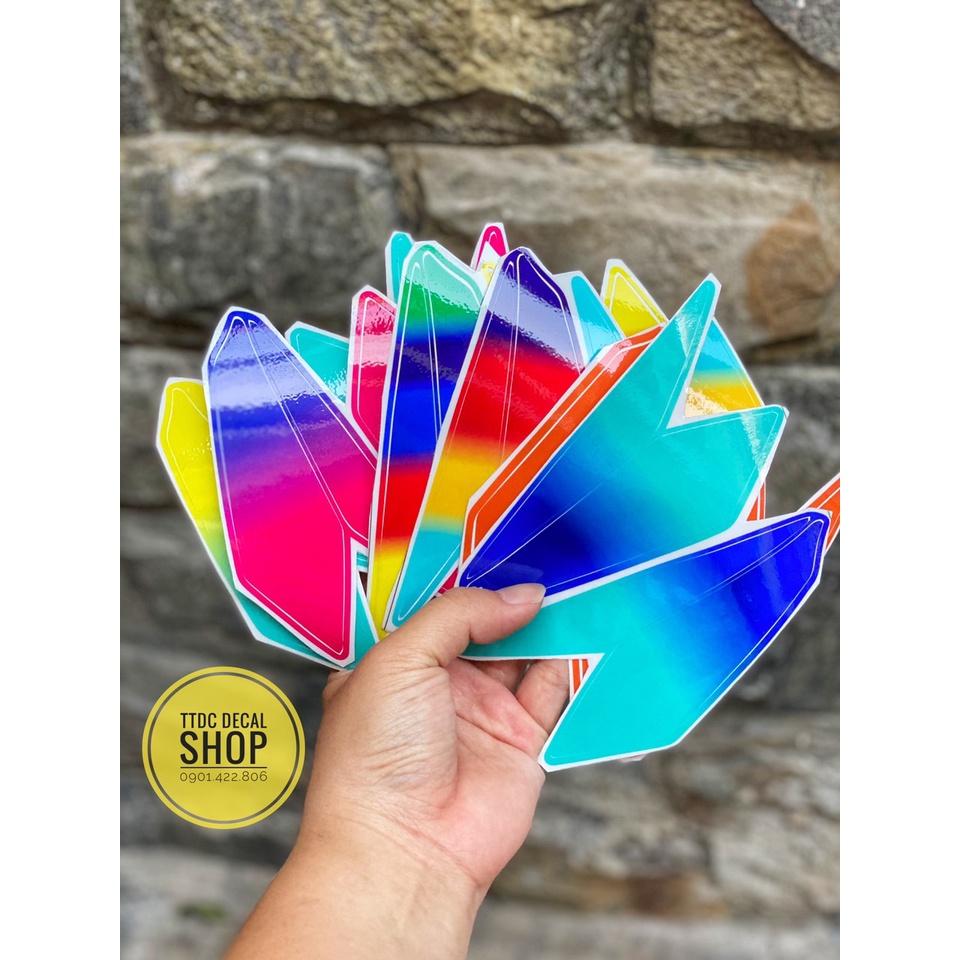 Tem Dán Đèn Xi Nhan Raider Satria