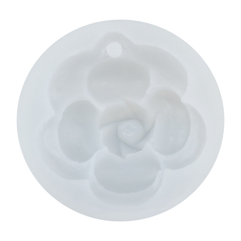 Khuôn Làm Bánh/Sô Cô La Bằng Silicone Hình Hoa Trà Dễ Thương