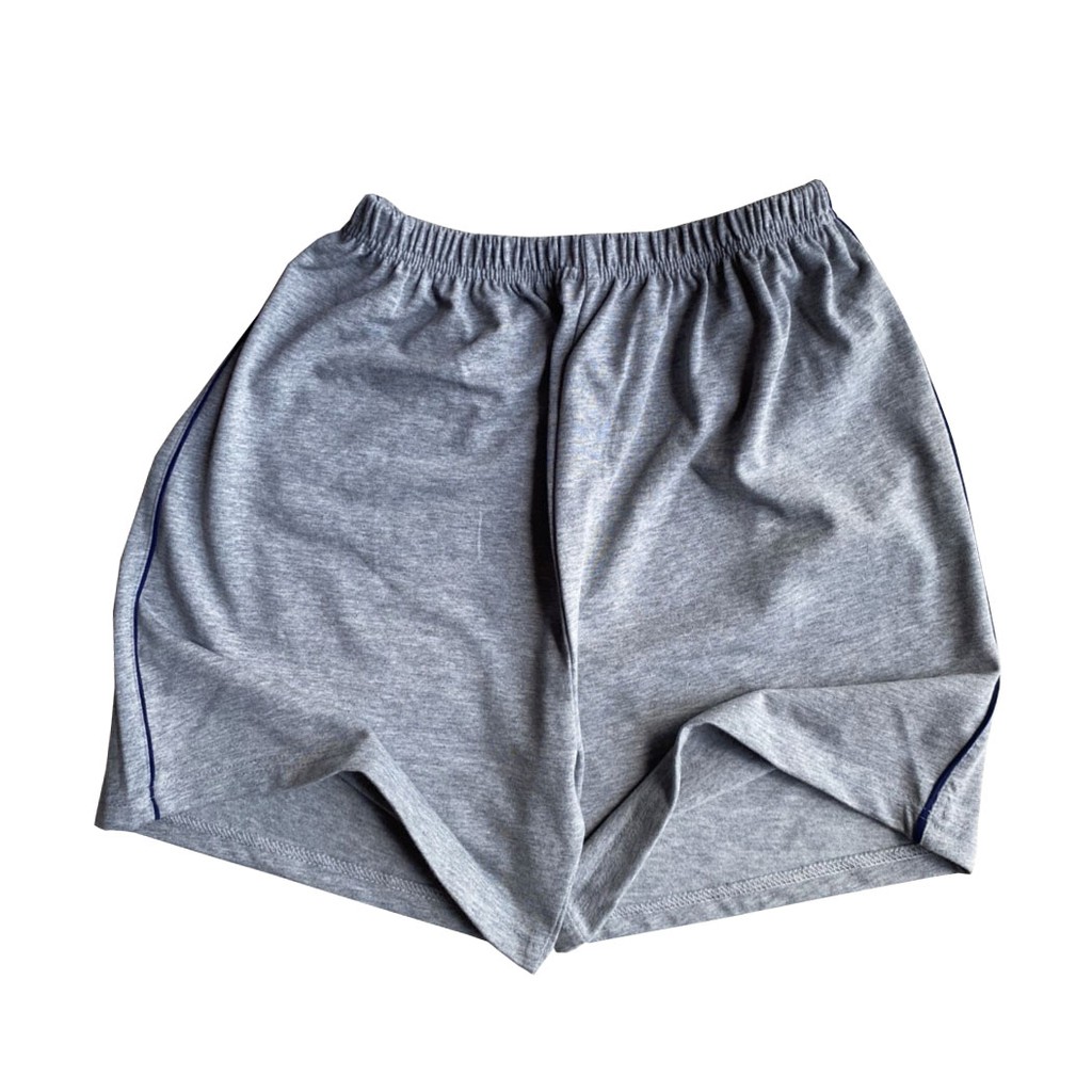 Quần Đùi Nam Thun Cotton Mặc Nhà - Quần Đùi Mặc Ngủ Nam Kẻ Sọc 2 Bên Basic Chất Cotton Mềm Mại, Thoáng Mát