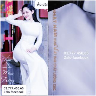 1M VẢI LỤA NGỌC BÍCH MAY ÁO DÀI VÀ QUẦN