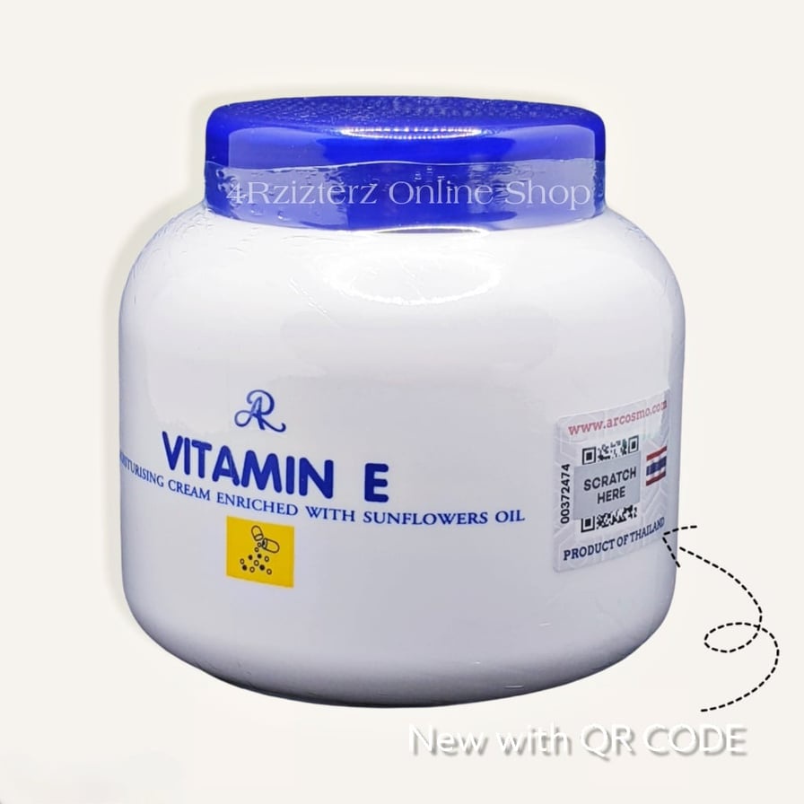 Kem Vitamin E Thái Lan dưỡng ẩm body mềm mịn da 200ml