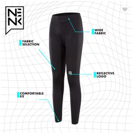 Quần bỉm dài đạp xe NENK Women's Cycling Tight - Bettina