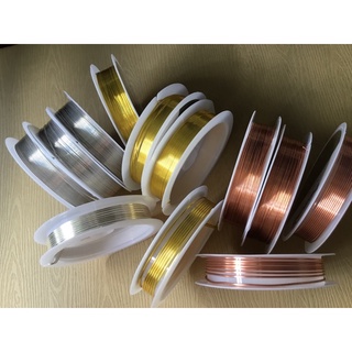 dây kẽm màu tạo hình sản phẩm trang sức [nguyên liệu thủ công, phụ liệu handmade]