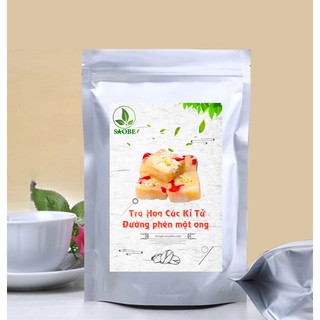 Trà hoa cúc kỉ tử đường phèn mật ong cao cấp giảm stress căng thẳng làm đẹp da
