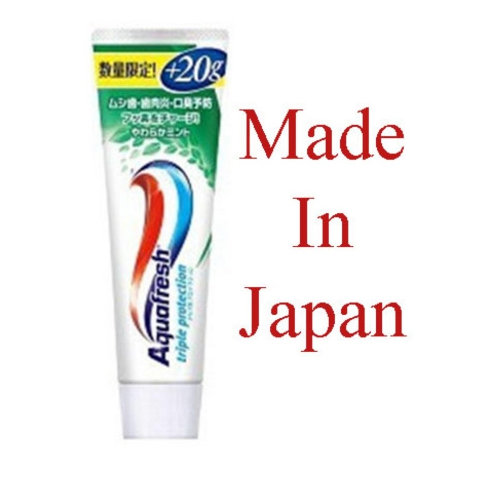 Kem đánh răng Aquafresh 140g - Nhật Bản