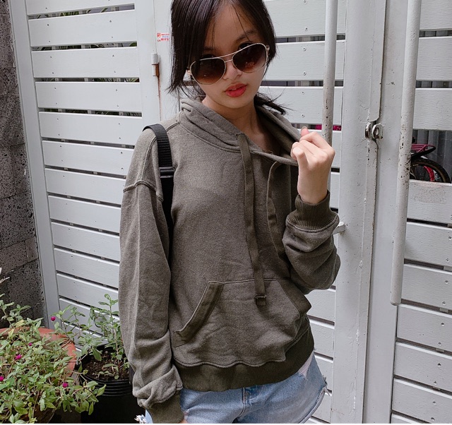 [Áo Khoát ] Áo Hoodie Basic Trơn Giữ Ấm Mùa Lạnh Thoát Rút Mồ Hôi Mùa Nóng