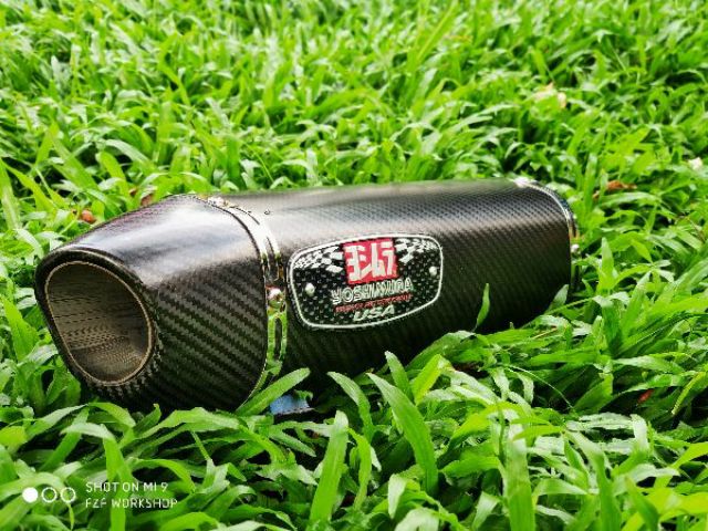 Pô yoshimura R77 Inox,Carbon bóng và nhám