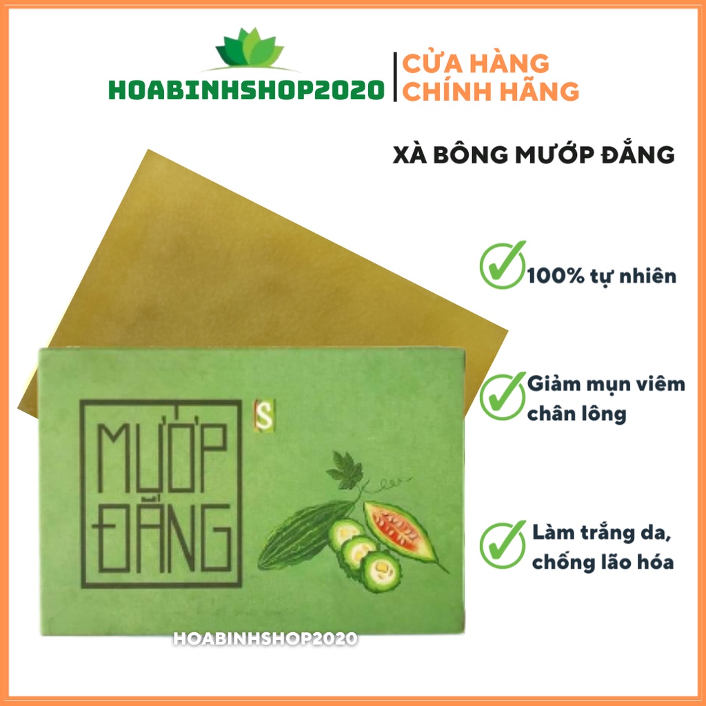 [CHÍNH HÃNG] Combo Xà Bông Thiên Nhiên Giảm Mụn Mờ Thâm (Xà Phòng Nghệ, Xà Bông Mướp Đắng, Xà Bông Than Tre,Thảo Dược