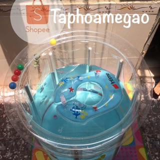 BỂ BƠI ĐỨNG + PHAO NGƯỜI INTIME CHO BÉ