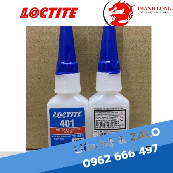 Keo dán nhanh loctite  401
