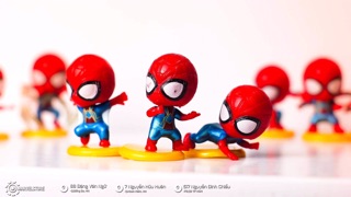 [MARVELSTORE] Set spider man chibi 8 con tsum tsum