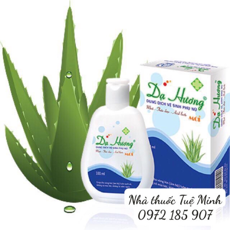 Dạ hương - dung dịch vệ sinh phụ nữ hương lô hội chai 100ml