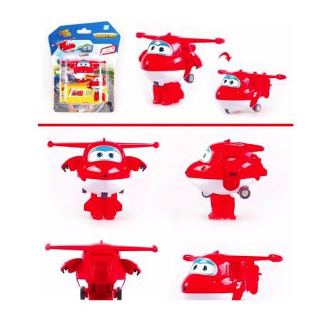 Superwings đồ chơi đội bay siêu đẳng, 8 nhân vật mini tùy chọn - AULDEY