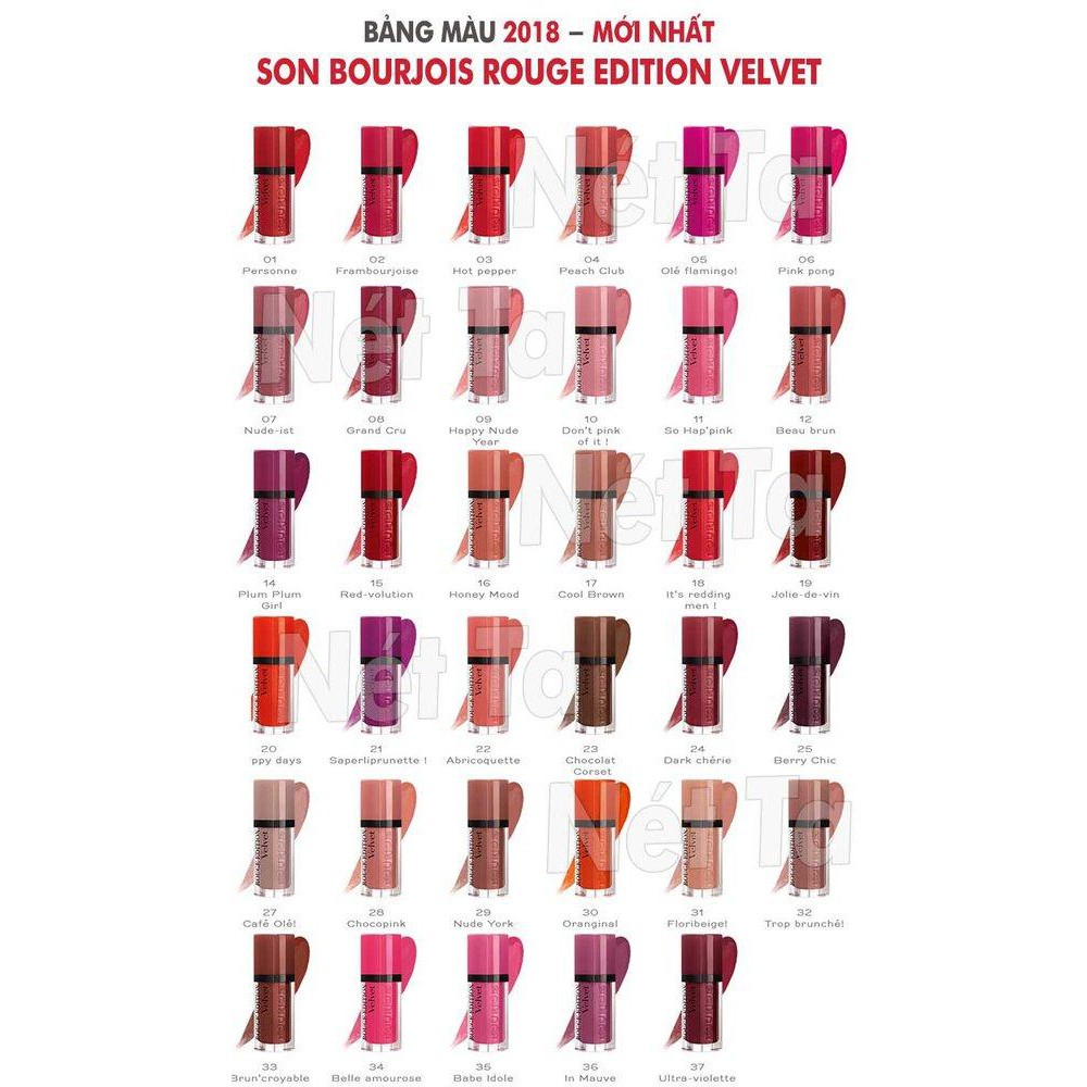 [5* - mất nick] Son kem Bourjois bj velvet chính hãng màu hot | BigBuy360 - bigbuy360.vn