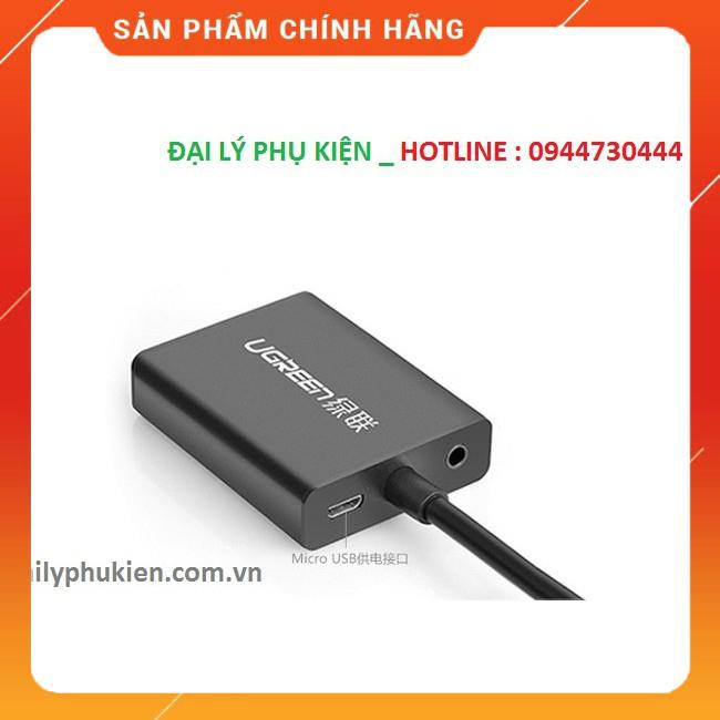 Cáp chuyển đổi HDMI sang VGA có Audio Ugreen 40233 dailyphukien