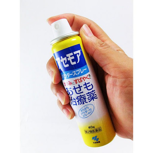 XỊT TRI RÔM SẢY CHO TRẺ EM KOBAYASHI NỘI ĐỊA NHẬT (CHAI 40G) - HÀNG NỘI ĐỊA NHẬT, giảm cảm giác ngứa ngáy khó chịu