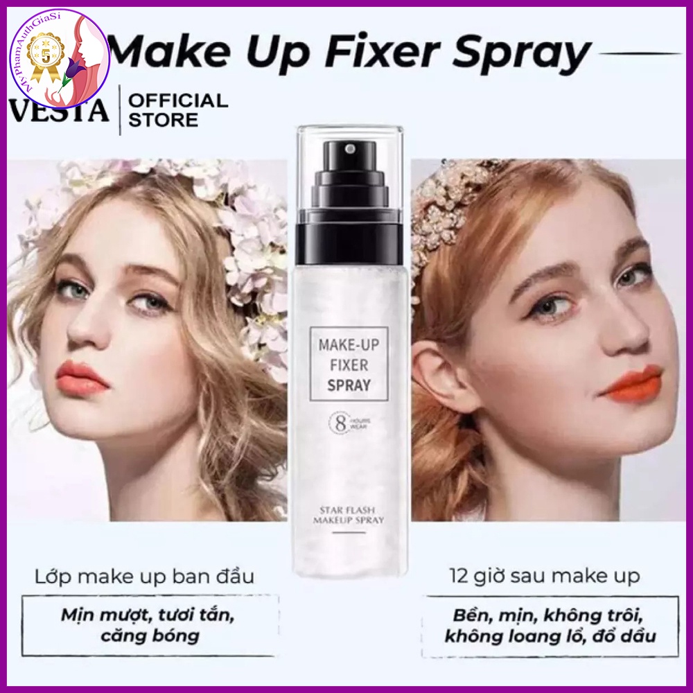 Xịt nhũ khóa nền trang điểm cố định lớp make up Star Flash Spray 8 Hours | BigBuy360 - bigbuy360.vn