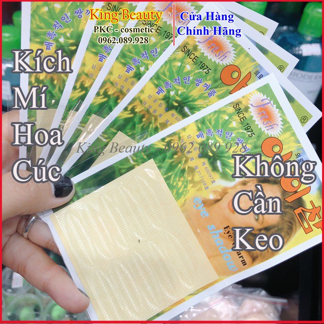 Kích Mí Hoa Cúc Hộp To 50 Miếng Không Cần Keo ⭐ CÓ VIDEO HÀNG THẬT DO SHOP TỰ QUAY ⭐