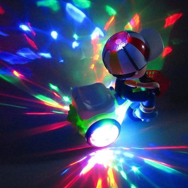 Đồ chơi phát nhạc cậu bé đi xe đạp TIÊN TIÊN STORE có đèn led và nhạc sôi động