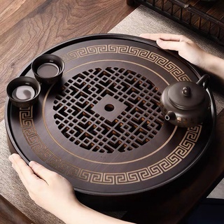 Khay uống trà cao cấp hình tròn mã 678TN