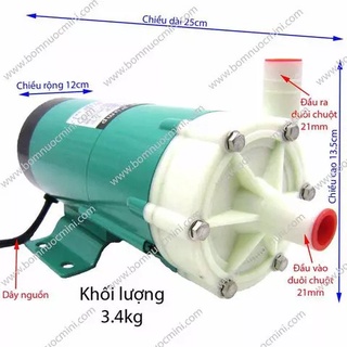 Máy bơm hóa chất 220v mp-30r kiểu dáng iwaki | máy bơm mp30r 220v | máy bơm mp30rm 220v