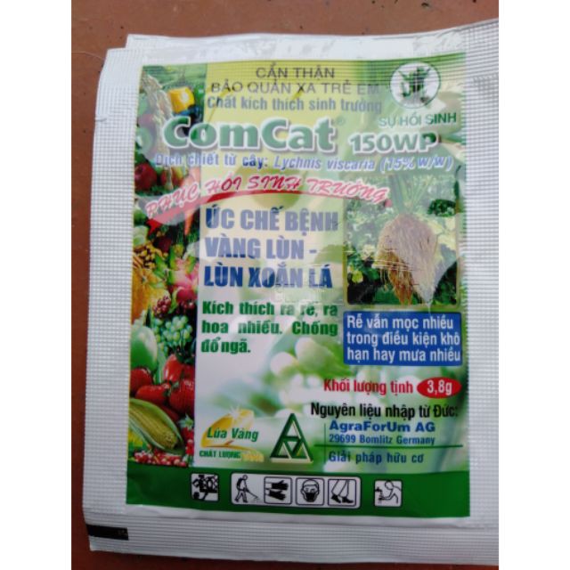 Kích thích sinh trưởng comcat cho cây trồng