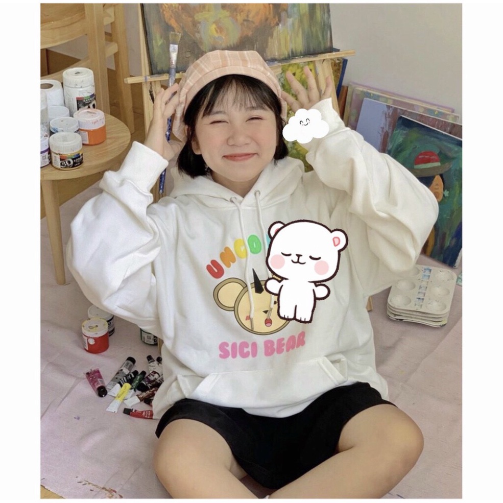 Áo Hoodie UN.CO.VER Ulzzang Unisex (SICI full TAG MỚI) 1hitshop | BigBuy360 - bigbuy360.vn
