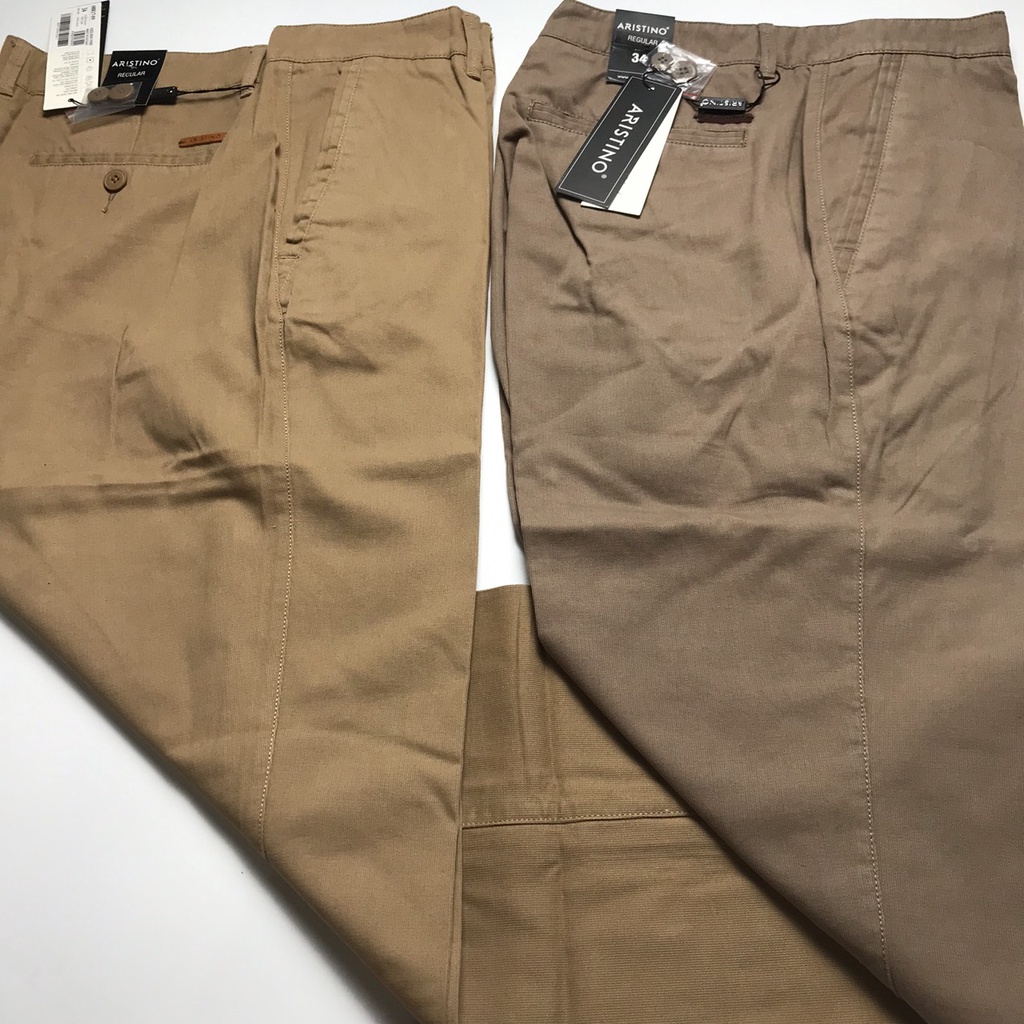 Quần kaki nam công sở Aristino chống nhăn , chống bám bụi , regular  AKK1709