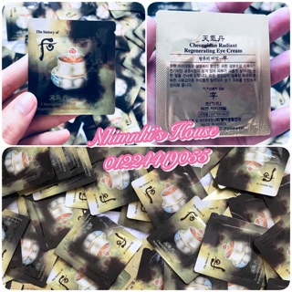 Combo 10 goi sample Kem mắt Whoo Hwa Huyn